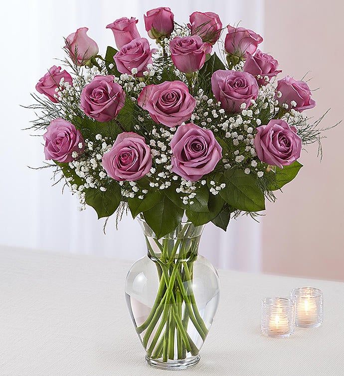 Rose Elegance™ Premium Long Stem Lavender Roses